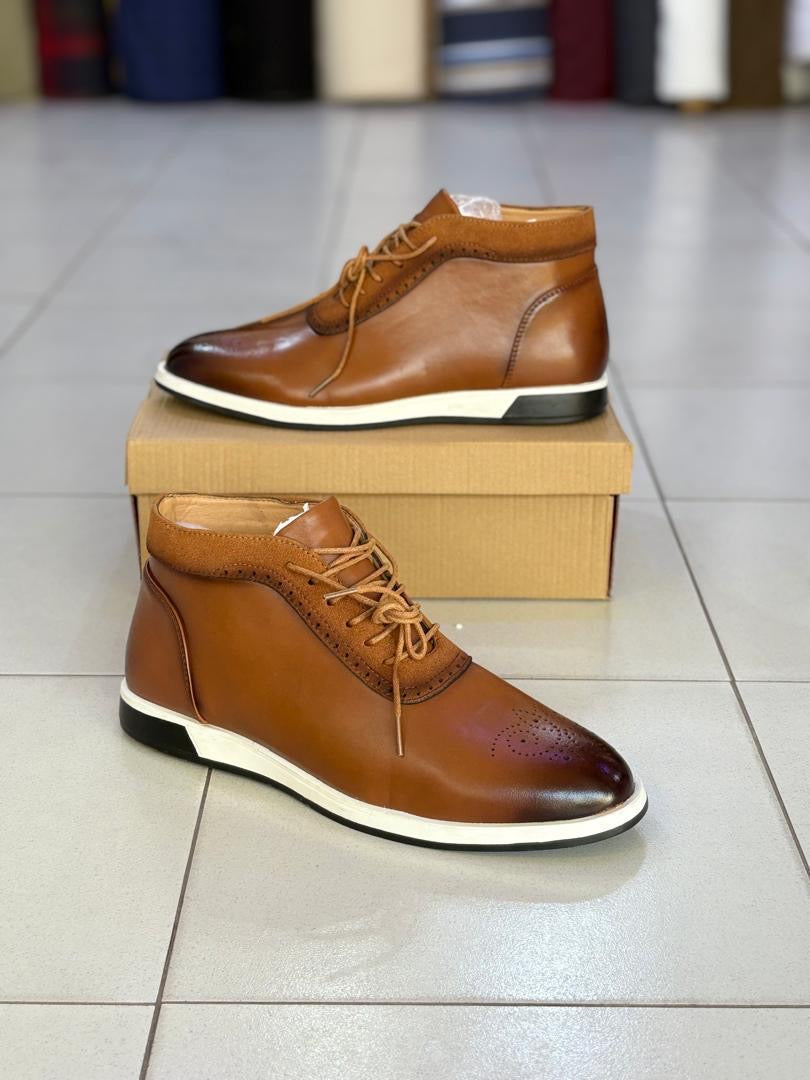 chaussure de ville montante MARRON B (Copie)