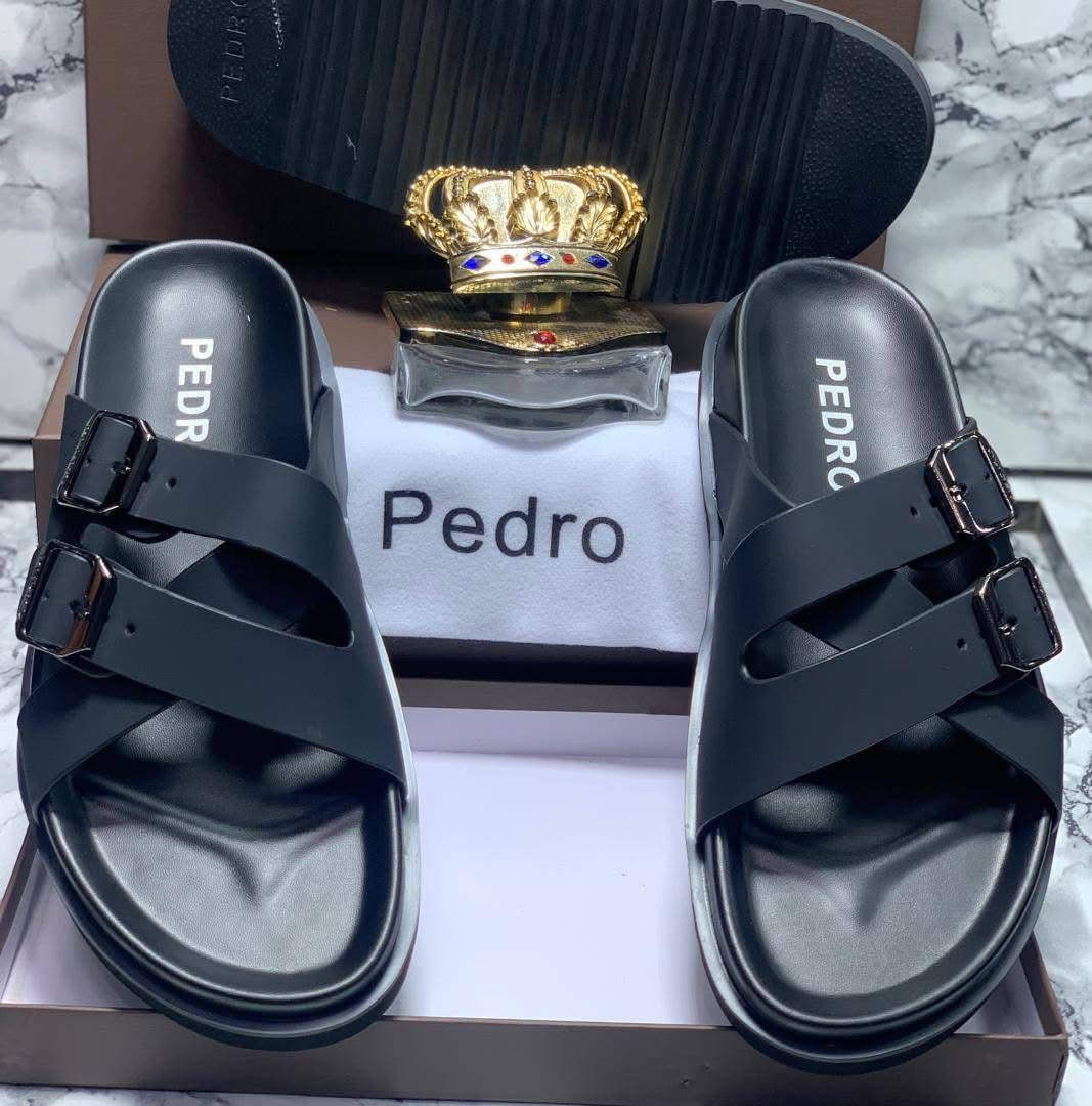 SANDALE CONFORTABLE NOIR