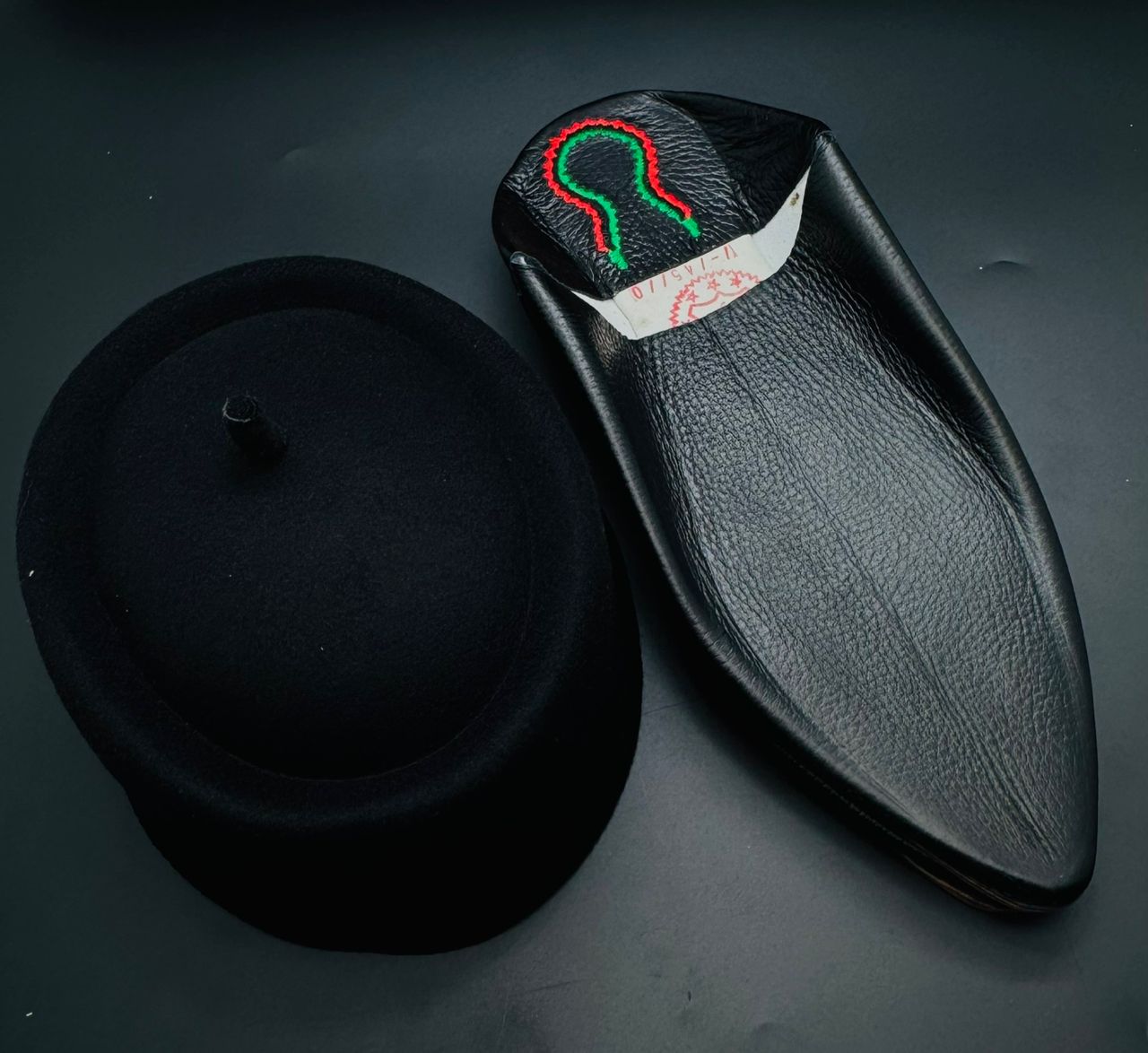 Ensemble babouche plus bonnet