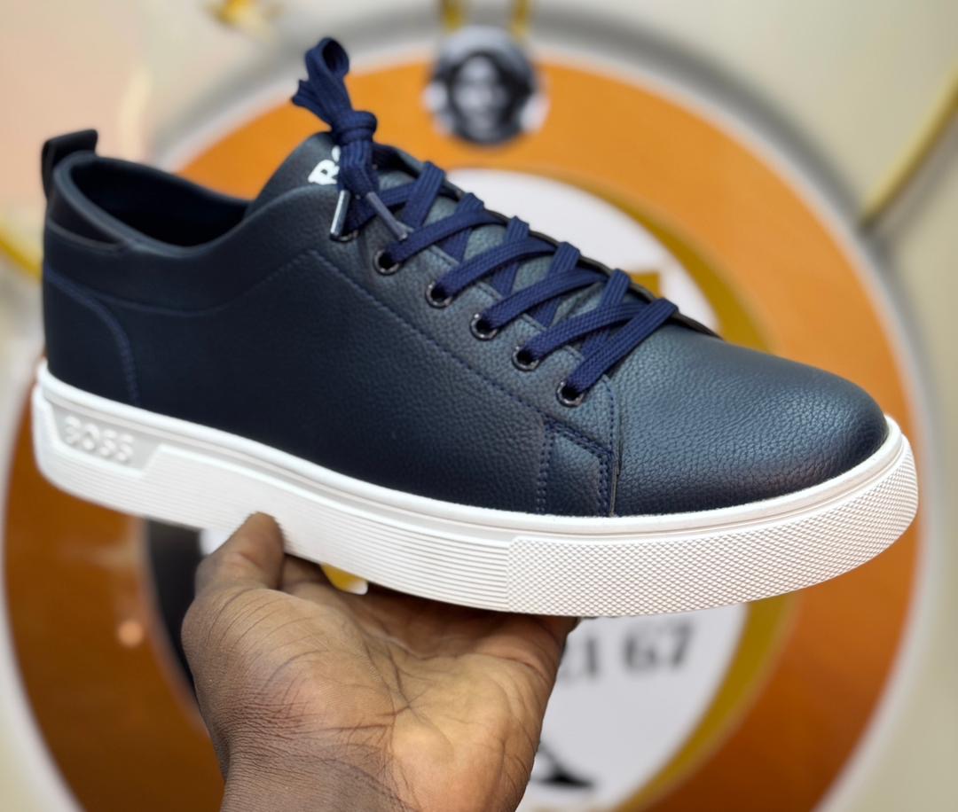 chaussure confortable bleu de nuit