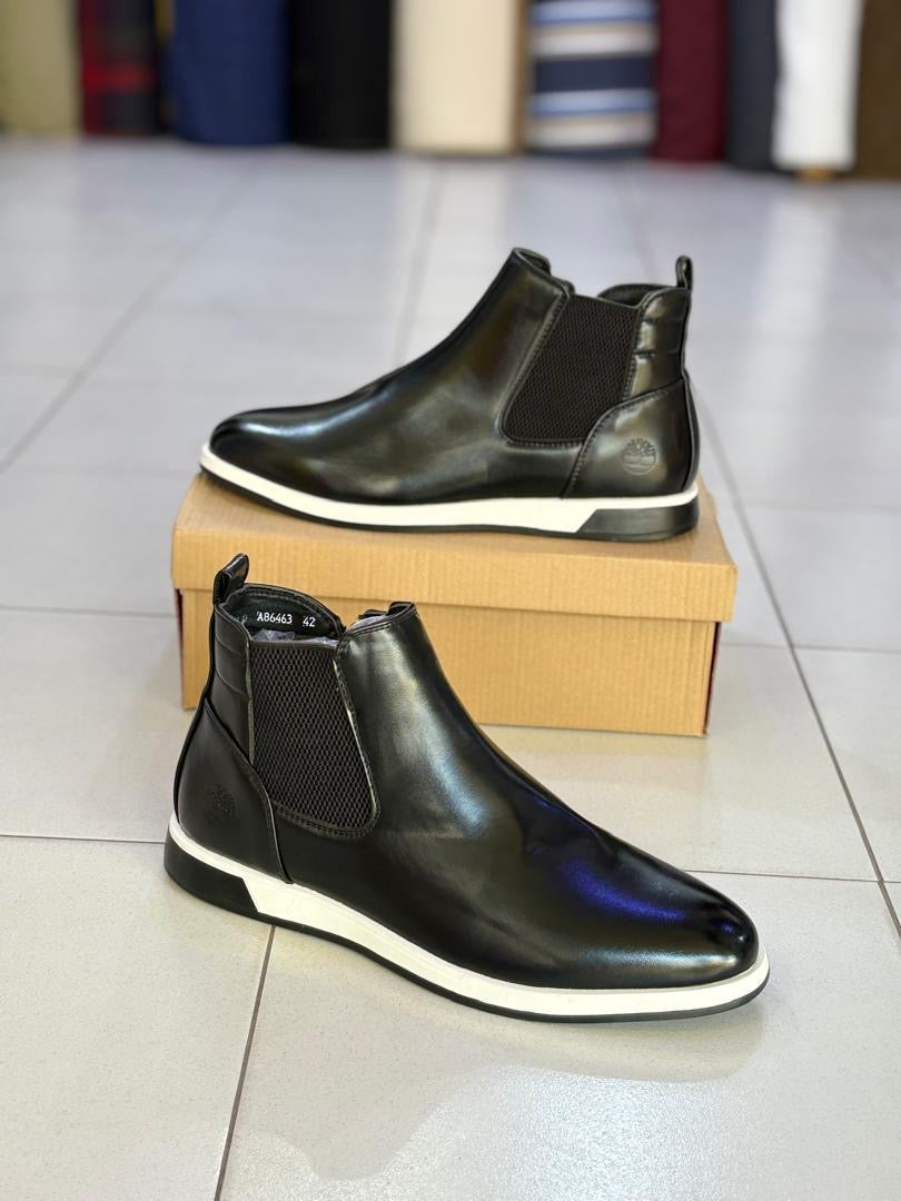 chaussure de ville montante NOIR A