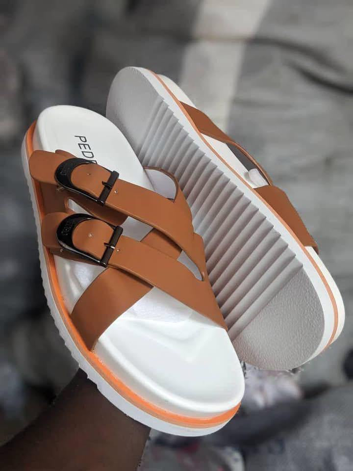 SANDALE CONFORTABLE marron (Copie)