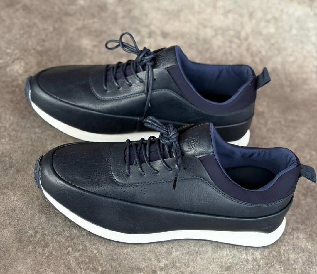 chaussure homme bleu de nuit
