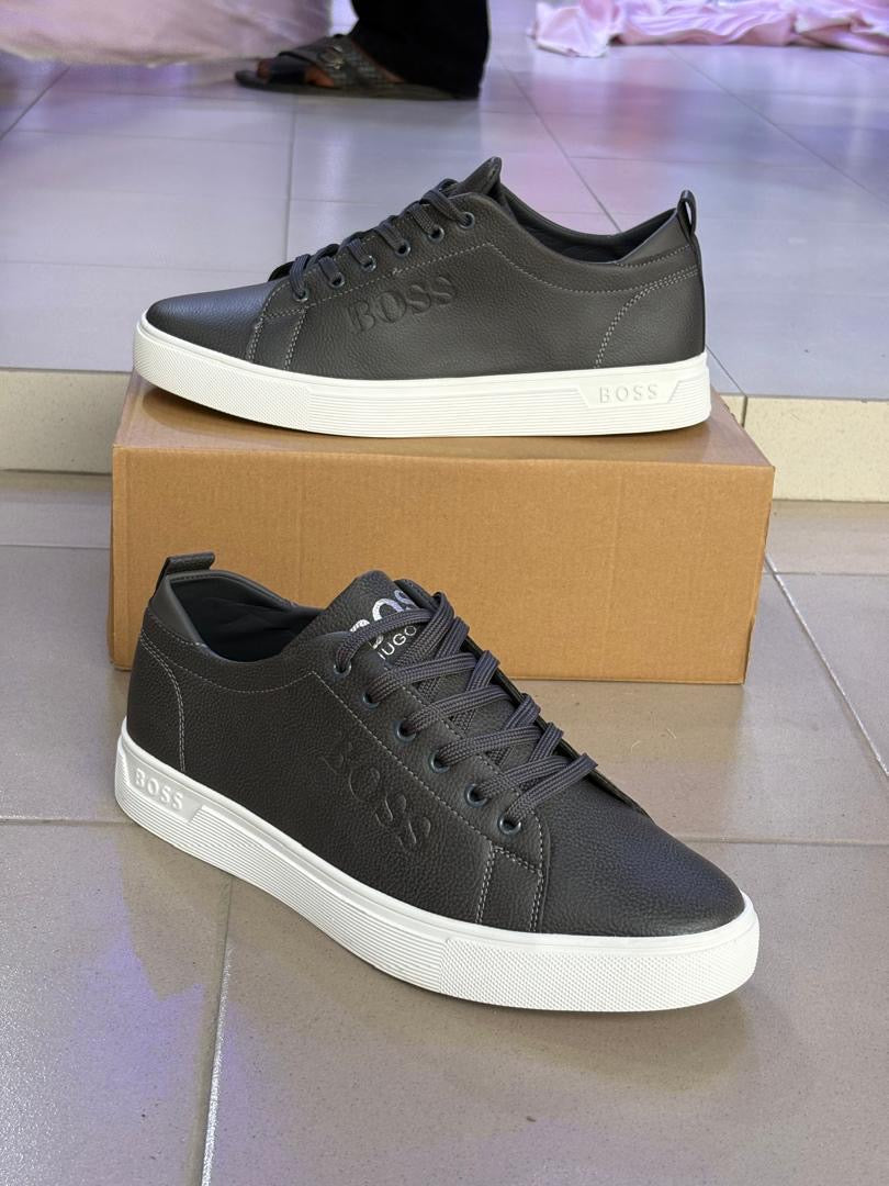 chaussure confortable gris